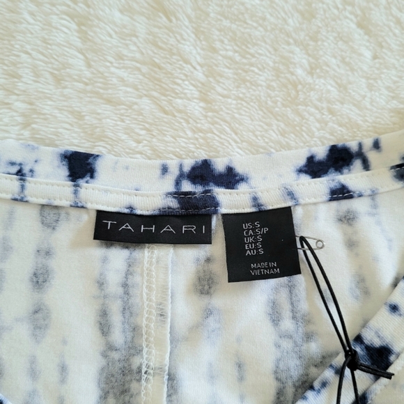 Tahari Tie Dye☮️ Top - NWT - Picture 5 of 11